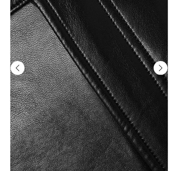 Black Leather Pants - Picture 4 of 4